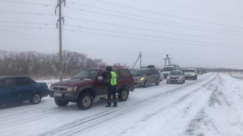 Фотография к новости: Шығыс Қазақстан жолдарында 100-ден астам уақытша бекет қойылды