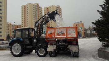 Фотография к новости: Қыс басталғалы елордада 500 мың текше метрден астам қар шығарылды