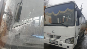 Фотография к новости: Автобусқа балтамен шабуыл жасаған ер адам ұсталды