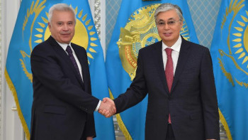 Фотография к новости: Мемлекет басшысы "ЛУКОЙЛ" президентін қабылдады