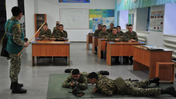 Фотография к новости: Қарулы күштерде мамандарды даярлау басталды