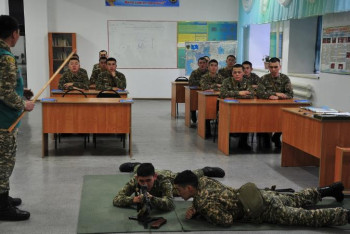 Фотография к новости: Қарулы күштерде мамандарды даярлау басталды