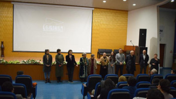 Фотография к новости: Алматыда Серке Қожамқұлов туралы ﻿деректі фильмнің тұсаукесері өтті