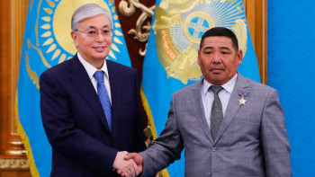 Фотография к новости: Орден алған шопан Нұр-Сұлтанға алғаш рет келген