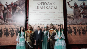 Фотография к новости: ﻿"Орбұлақ шайқасы" телеэкранда