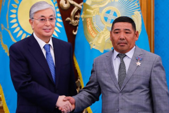 Фотография к новости: Маңғыстаулық шопан "Еңбек даңқы" орденімен марапатталды