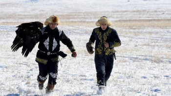 Фотография к новости: Атыраулық құсбегі халықаралық турнирде жүлделі болды