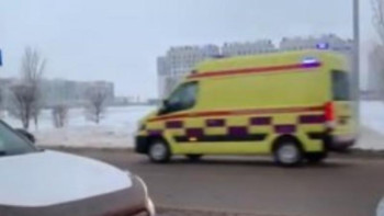 Фотография к новости: Жедел жәрдем колоннасы астаналықтардың зәресін алды