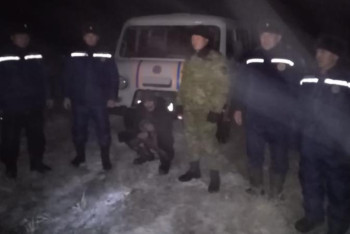 Фотография к новости: Алматылық құтқарушылар адасып кеткен малшыны аман алып қалды