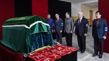 Фотография к новости: Алматыда мемлекет және қоғам қайраткері Сұлтан Сартаевпен қоштасты