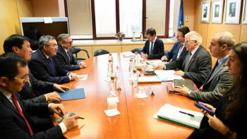 Фотография к новости: Сыртқы істер министрі еуропалық және қытайлық әріптестерімен келіссөздер жүргізді