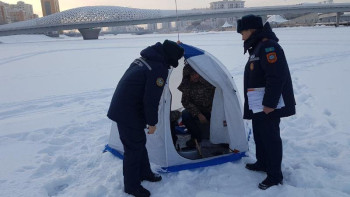 Фотография к новости: ТЖК балық аулау кезіндегі қауіпсіздік шараларын пысықтады