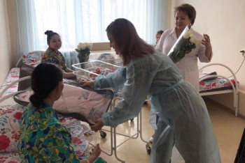 Фотография к новости: Тәуелсіздік күні елордада 55 сәби өмірге келді