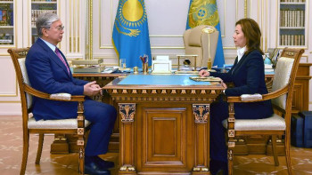 Фотография к новости: Президент Мәдина Әбілқасымованы қабылдады 