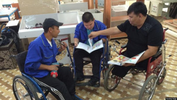 Фотография к новости: Министр: Мүгедектер жұмыс істей алатын кәсіптердің атласы әзірленеді