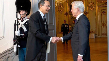 Фотография к новости: Қазақстан елшісі Дания патшайымына сенім грамоталарын тапсырды