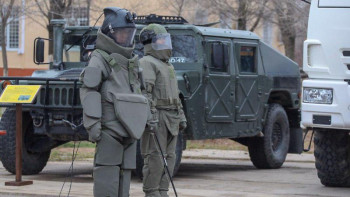 Фотография к новости: Оңтүстік өңірдің әскери бөлімдері мен мекемелері тексерілді