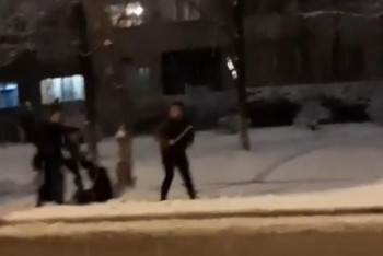 Фотография к новости: Алматыда төбелес шығарған жастар ұсталды 