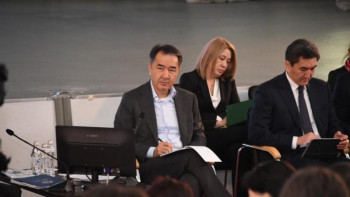 Фотография к новости: Сағынтаев тұрғындармен кездесуде Алматы троллейбусы туралы айтты