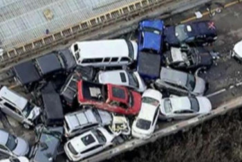 Фотография к новости: ﻿АҚШ-та 69 көлік соқтығысты 