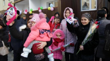 Фотография к новости: Таразда 45 пәтерлі екі жатақхана пайдалануға берілді