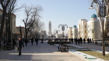 Фотография к новости: Таразда "Арбат-2" жаяу жүргіншілер алаңы ашылды