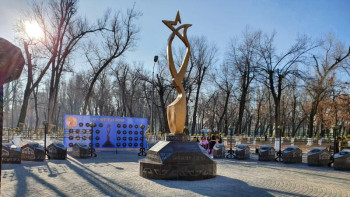 Фотография к новости: Жамбыл облысында "Әуендер әлемі" алаңы ашылды 