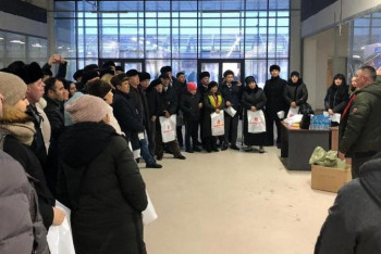 Фотография к новости: Қарағандының тауар өндірушілері салынып жатқан көтерме-тарату орталығында болды