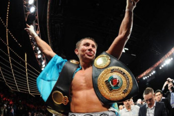 Фотография к новости: Головкин үздік боксшылар рейтингіне енді