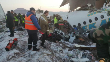 Фотография к новости: Ұшақ апаты: Зардап шеккендерге барлық топтағы қан керек