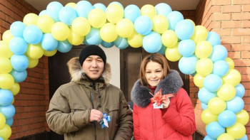 Фотография к новости: Қазалыда 108 отбасы баспаналы болды