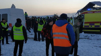 Фотография к новости: Ұшақ апаты: 82 адам аман қалды