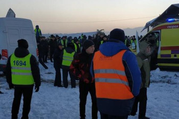 Фотография к новости: Ұшақ апаты: 82 адам аман қалды