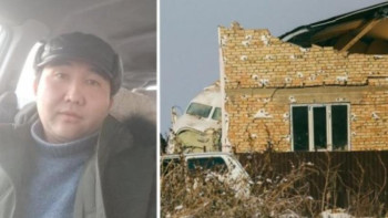 Фотография к новости: Үйдің ақысын "артығымен сұра" дейтіндер де болды – ұшақ құлаған үйдің иесі