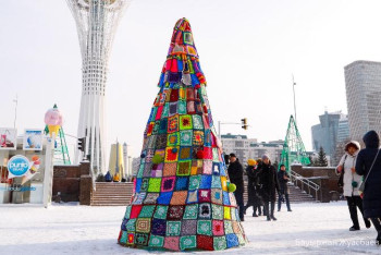 Фотография к новости: Елордада ерекше шырша қойылды