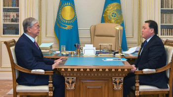 Фотография к новости: Тоқаев Маминді қабылдады