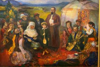 Фотография к новости: Абай-175: Қарағандыда көрме ұйымдастырылды