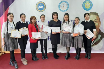 Фотография к новости: Абай-175: Түркістан оқушылары Абай пән олимпиадасының жеңімпаздары