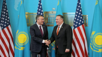 Фотография к новости: Тоқаевтың реформаларын қолдаймыз – Помпео