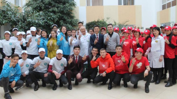 Фотография к новости: Еріктілер ел ішінде ем жүргізеді