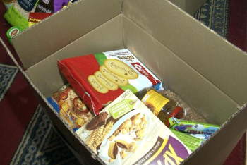 Фотография к новости: Атыраулық отбасыларға əлеуметтік пакеттер таратыла бастады 