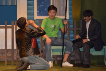 Фотография к новости: Сыбайлас жемқорлық – театр сахнасында