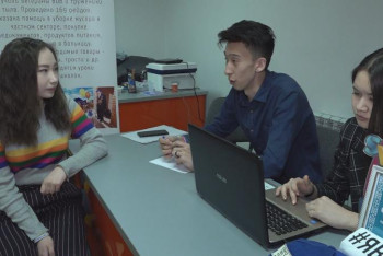 Фотография к новости: Павлодарда еріктілер қозғалысын дамытуға оқушылар да атсалысады 