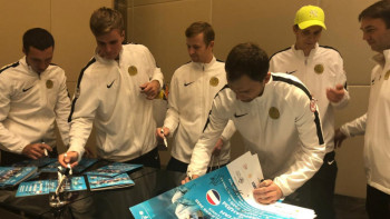 Фотография к новости: Қазақстан мен Нидерланд теннис құрамалары жеребе тастады