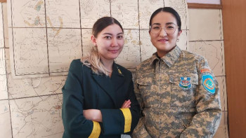 Фотография к новости: Біздің міндет орман-тоғайды қорғау – инспектор қыздар