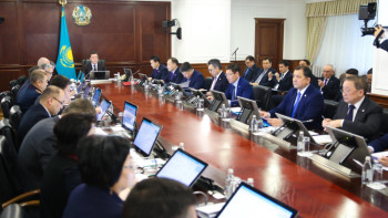 Фотография к новости: Мамин: Мемлекет барлық әлеуметтік міндеттемелерді қамтамасыз етеді