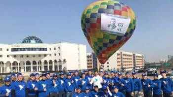 Фотография к новости: Абай құндылықтарын волонтерлер дәріптеуде