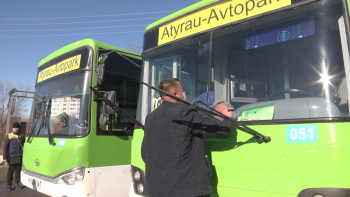 Фотография к новости: Атырауда қоғамдық орындарда сақтық шаралары жүріп жатыр 