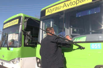 Фотография к новости: Атырауда қоғамдық орындарда сақтық шаралары жүріп жатыр 