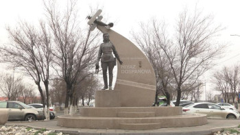 Фотография к новости: Тұрсын Қалимова: Әуежайға Хиуаз апамыздың аты беріліп, мақсатымыз орындалды